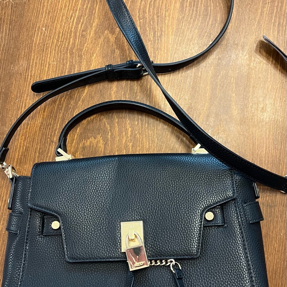 Aldo Black Shoulder Bag with Strap